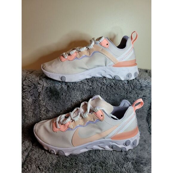 Nike Womens React Element 55 Size 7 - Picture 2 of 10